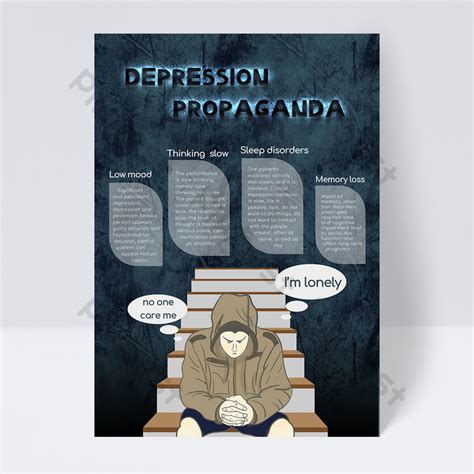 Drawing Depression Flyer Psd Free Download Pikbest