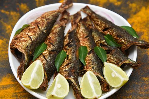 Sardine Or Pilchard Indian Fish Fry Curry Popular Fish Dish In Coastal