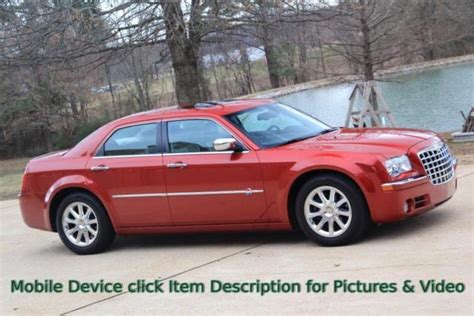 Chrysler 300c Heritage Edition 5 7l Hemi Sunroof 61k Miles Inferno Red