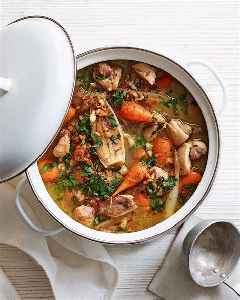 Chicken Stew With Lemon And Herb Crumb Topping Recipe Delicious Magazine