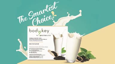 Bodykey By Nutrilite Meal Replacement Shake Milk Tea