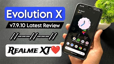 Evolution X Android Rom For Realme Xt Install Android Evolution