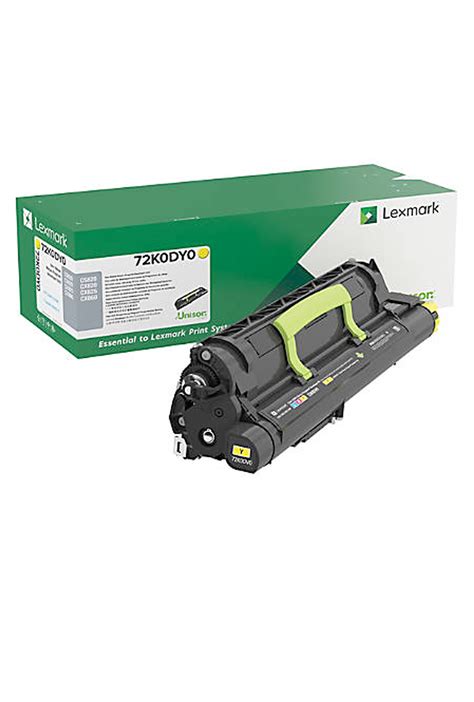 LEXMARK YELLOW RETURN PROGRAM DEVELOPER UNIT 300K 72K0DY0