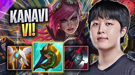 Kanavi Is So Crazy With Vi Jdg Kanavi Plays Vi Jungle Vs Viego