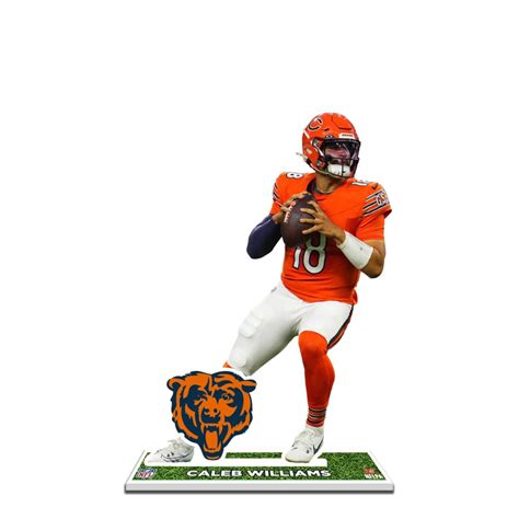 Caleb Williams Bears 12 Player Standee Figure Pristine Auction