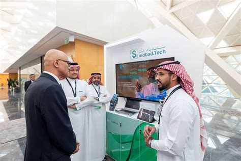 Microsoft Chairman And Ceo Satya Nadella Visits The Kingdom Of Saudi