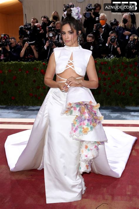 Camila Cabello Sexy Seen Braless Showing Off Her Hot Tits At The Met Gala In New York City Aznude