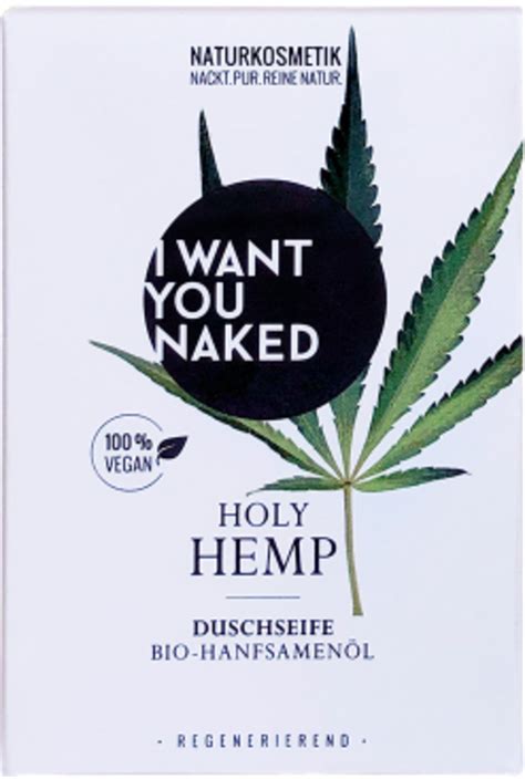 I Want You Naked Holy Hemp Natural Soap G Ecco Verde Onlineshop