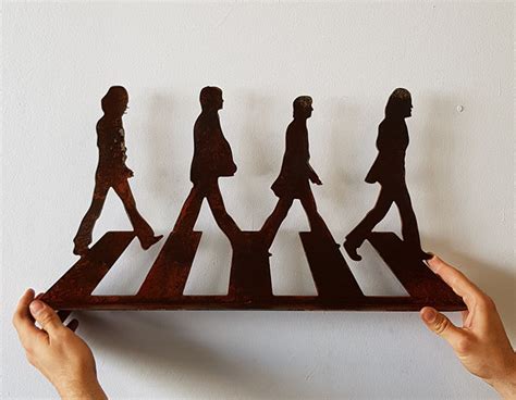 The Beatles Abbey Road Silhouette