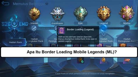 Apa Itu Border Loading Mobile Legends ML Esportsku