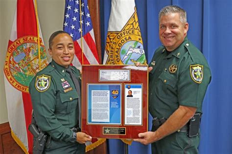 Ocso Lieutenant Named Rising Law Enforcement Officer Okaloosa County