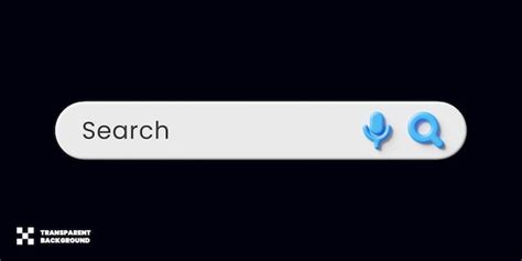 Dise O De Plantilla De Barra De B Squeda En D Render Archivo Psd Premium