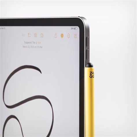 Apple Pencil Killer Zaggs Pro Stylus Comes With Tilt Sensitivity