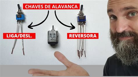 Como ligar uma chave de LIGA DESL e INVERTER a ROTAÇÃO do MOTORZINHO