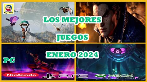 Los Mejores Lanzamientos De Videojuegos Enero 2024 Youtube