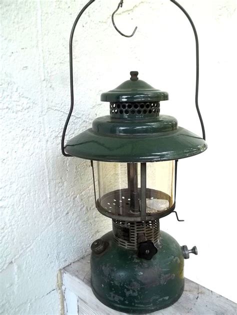 Vintage Green Agm American Gas Machine Lantern Camping Agm