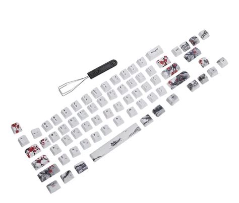 Conjunto De Teclas Keycaps Pbt Sublimação De 5 Lados Tecla Frete grátis