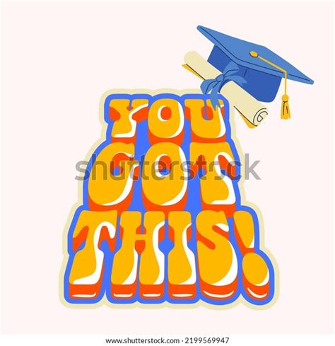 Graduation Card Design Printable Editable Eps Stock Vector (Royalty ...