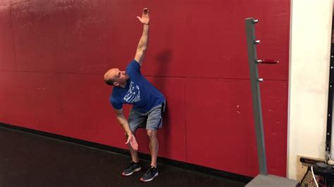 Bent Over T Spine Rotation With Hip Hinge Youtube