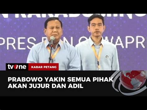 Pernyataan 3 Pasang Capres Cawapres Usai Teken Deklarasi Kampanye