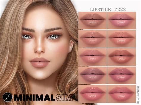 Zenx S Minimalsim Lipstick Z In Makeup Cc Sims Cc Makeup Sims