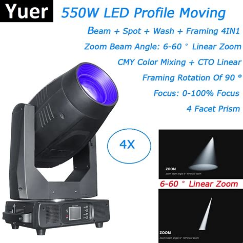 Lyre Led W Moving Head Light Beam Spot Wash Framing In Moving Head