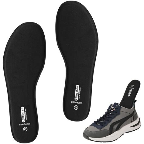 Memory Foam Insoles for Men Comfort Replacement Shoe Inserts for Work