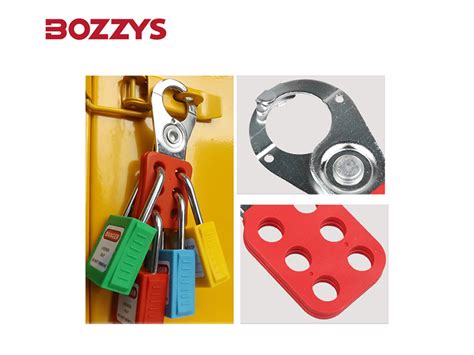 Steel Lockout Hasp With Jaws BD K22 Bozzys Wenzhou Boshi Safety