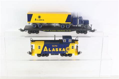 Märklin H0 4857 Freight wagon set Caboose and Flat Catawiki