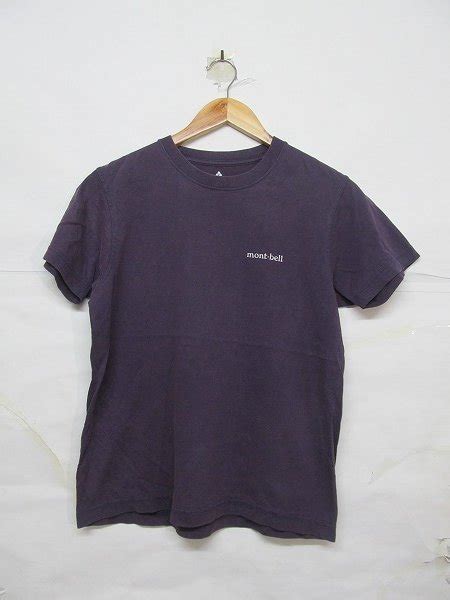 Yahooオークション Mont Bell モンベル 半袖 Tシャツ メンズ Xs 紫