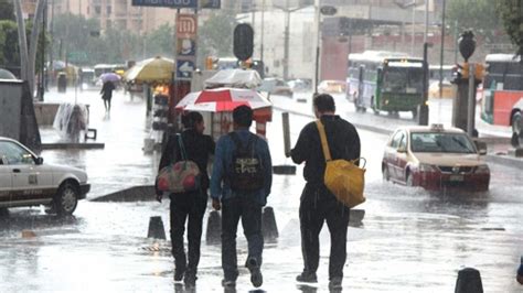 Clima En CDMX Hoy Lunes 11 De Septiembre Conagua Espera Lluvias A Esta