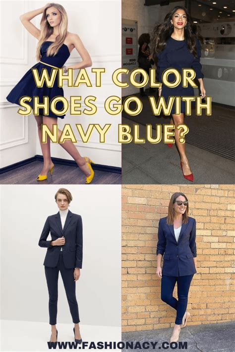 What Color Shoes Go With Navy Blue