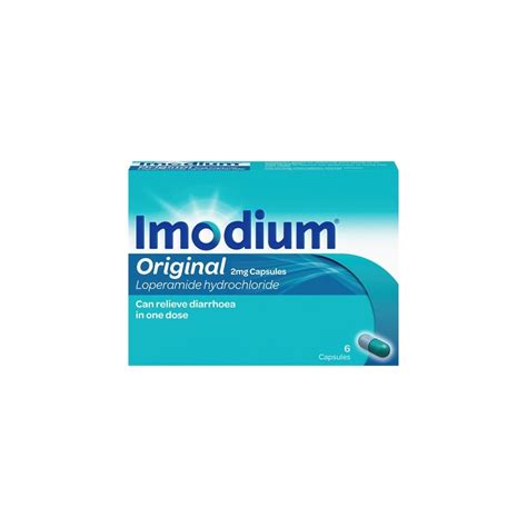 Imodium Caps 2Mg 6 Pack Stomach Bowel From Chemist Connect UK