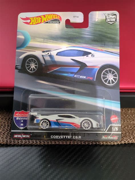 2022 Hot Wheels Premium Corvette C8r American Scene Car 15 Ebay