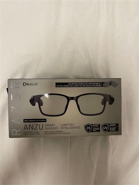 Razer Anzu Smart Glasses Rectangle Small Computers Tech Parts