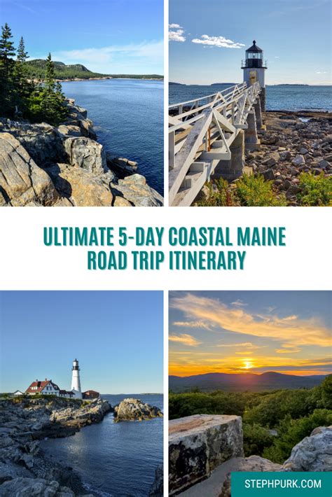 Ultimate Day Coastal Maine Road Trip Itinerary Maine Road Trip