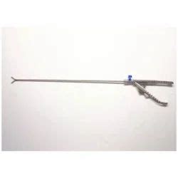 Stainless Steel Reusable Laparoscopic Ethicon Toothed Needle Holder At