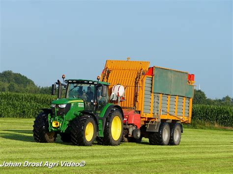 Gras Hakselen Met Een John Deere Prodrive Trekkerweb Nl