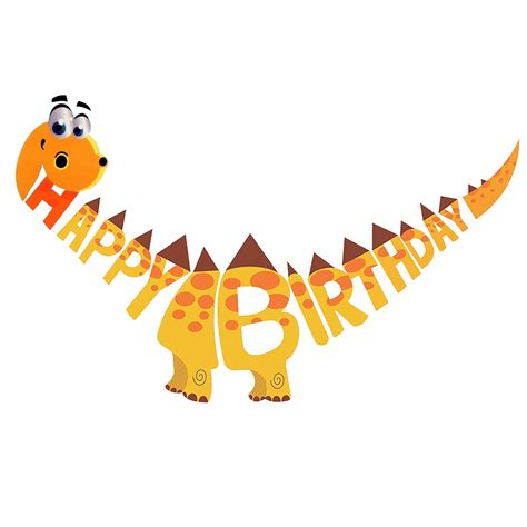 Buy Party Propz Dinosaurs Happy Birthday Banner For Decoration Online