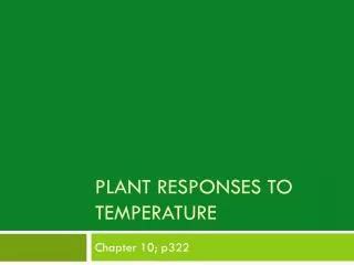 Ppt Temperature And Plant Growth Powerpoint Presentation Free