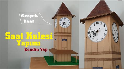 Saat Kulesi Maketi Yap M Clock Tower Torre Del Reloj