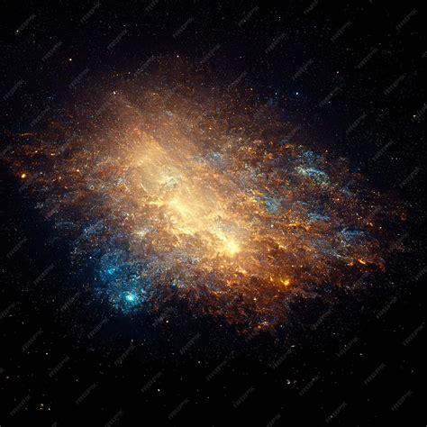 Premium AI Image | dusty dwarf spheroidal galaxy