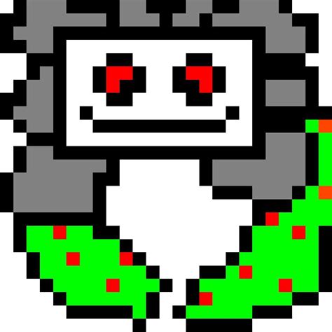 Pixel Art Omega Flowey