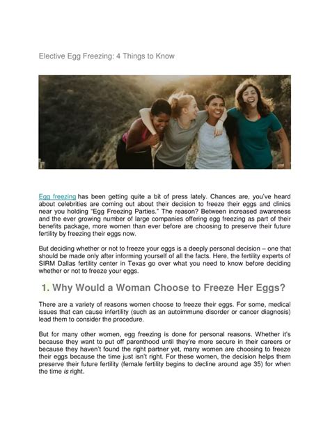 Ppt Egg Freezing Cost Dallas Center For Reproductive Endocrinology