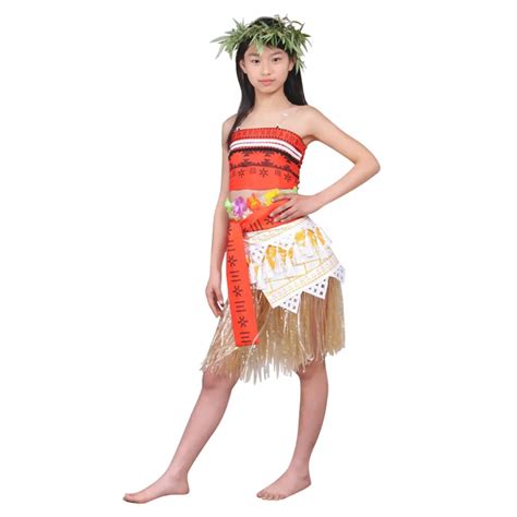 Buy Princess Moana Costume Kids Girls Moana Dress