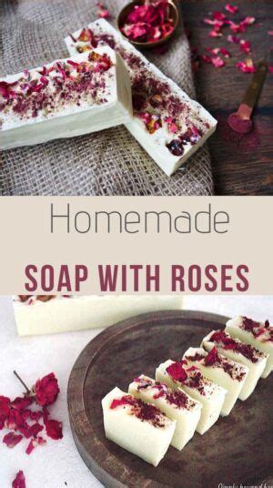 How To Make Rose Soap To Smooth Your Skin Homemade Soap Recipes Home