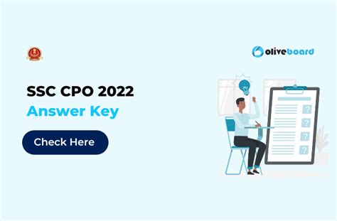 Ssc Cpo 2022 Answer Key Out Check Here Oliveboard