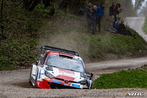 Evans Elfyn Martin Scott Toyota GR Yaris Rally1 Croatia Rally 2023