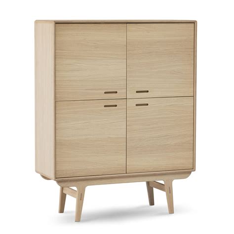 Buffet haut FIFTY PBJ Mobler ApS design scandinave en chêne