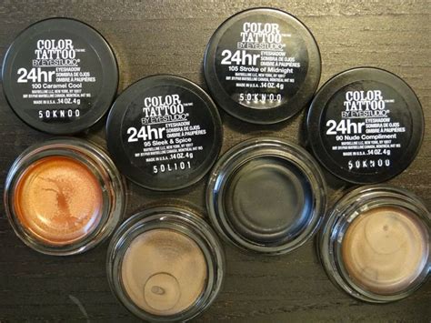 Maybelline Dare To Go Nude Collection Limited Edition Color Tattoos